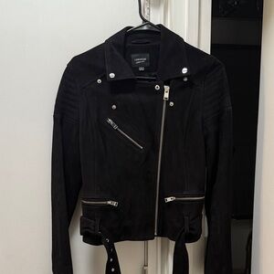 Lamarque Black Leather Women's Jacket